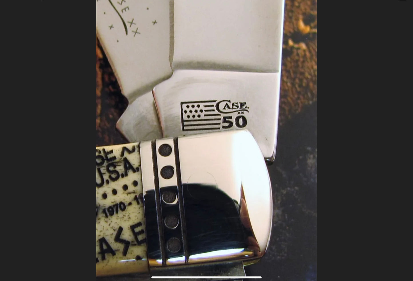 Case Trapper special factory order 50 years of dot dating